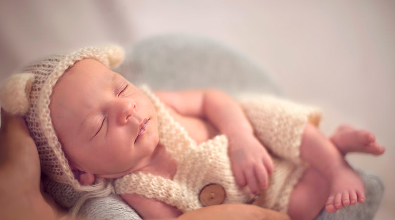 Portrait von Baby Linus